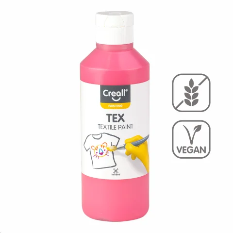 Barvy na textil CREALL 250ml světle růžová Originální